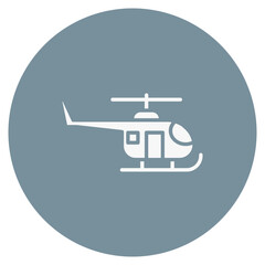 Army Helicopter Icon