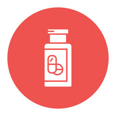 Obraz premium Antibiotic Icon
