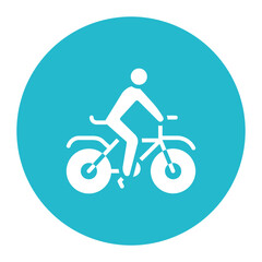 Cycling Person Icon