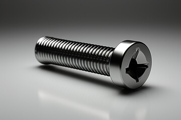 Titanium Screw. - obrazy, fototapety, plakaty