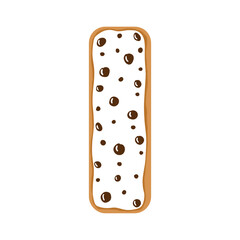 Cookies and Cream Alphabet Letter I