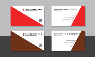 Modern business card for any company and client.