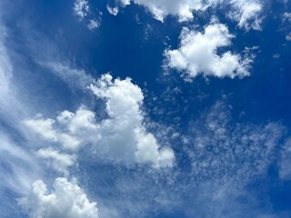 Sky clouds amazing heaven cloudscape.