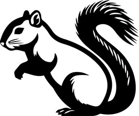 Indian palm squirrel Flat Icon