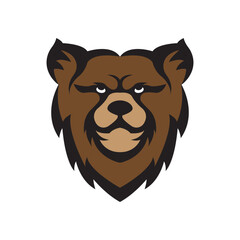 Bear logo vector template