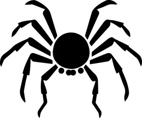 Obraz premium Jumping spider Flat Icon