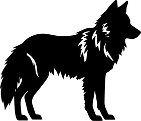 Mackenzie wolf Flat Icon