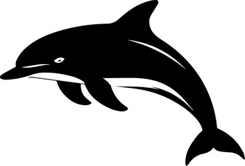 Naklejka premium Porpoise Flat Icon