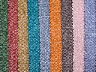 Colorful background, A stack of colorful fabric. Full frame shot of muti colored fabric background