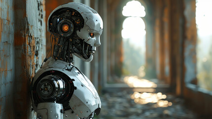 Depicts tangible robots interacting scane natural