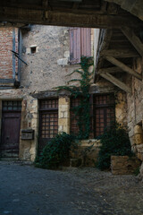Fototapeta na wymiar Cordes Sur Ciel wonderful city in the south of France