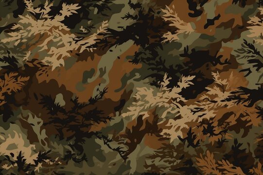 autumn leaves on the wall