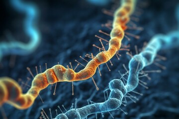 RNA silencing eliminates parasitic RNAs. Generative AI - obrazy, fototapety, plakaty