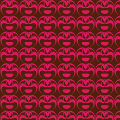 Flat pattern design striped seamless geometric patterns
