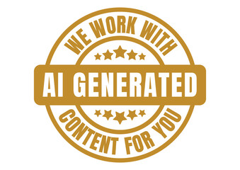 plain Sticker AI Artificial Intelligence - we work with AI generated content for you 14