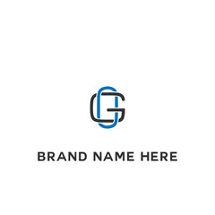 OG logo. O G design. White OG letter. OG, O G letter logo design. Initial letter OG linked circle uppercase monogram logo. O G letter logo vector design.	
