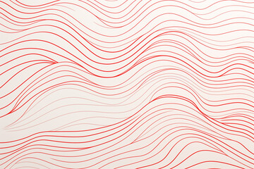 red and white waves background