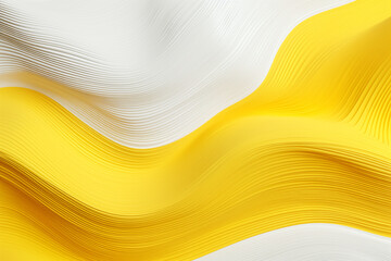 abstract white and yellow wave background