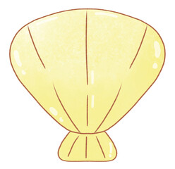 Yellow seashell