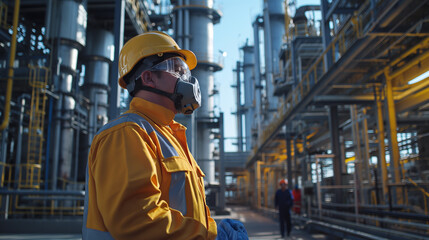 Engineer at petrochemicals, oil and gas, refinery plant sites. 