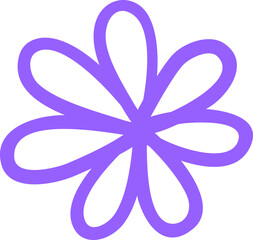 hand drawing indian paisley henna flower design