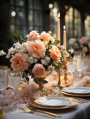 wedding table decoration