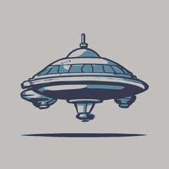 Ufo Logo EPS Format Very Cool Design