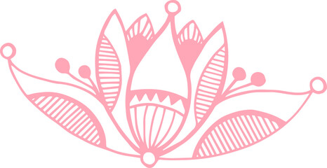 Henna mehndi paisley indian flower tattoo design hand drawing  - obrazy, fototapety, plakaty