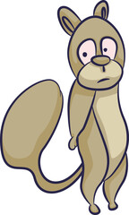 Vector Animal Graffiti Clipart Element