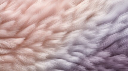 Premium Pastel Faux Fur Texture -  Soft Hues for Fashion & Decor