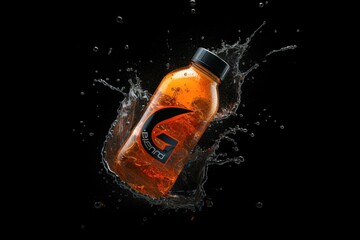 Logo for sports drink Gatorade. Generative AI - obrazy, fototapety, plakaty