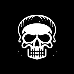 Skull - High Quality Vector Logo - Vector illustration ideal for T-shirt graphic