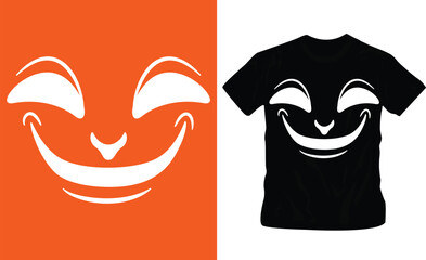 scary emojis t-shirt design, new year party t-shirts, monster emojis, ready to wear