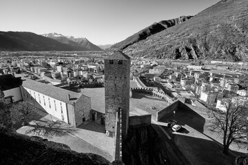 Bellinzona panorama