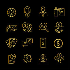  Business and Marketing Icons vector design