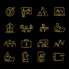  Business and Marketing Icons vector design