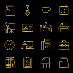 Office Icons vector design