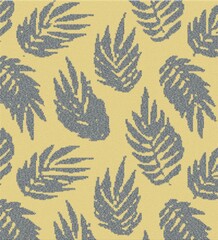 knitted sweater pattarn flower & fancy stitch