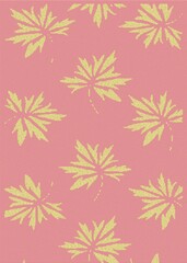 knitted sweater pattarn flower & fancy stitch