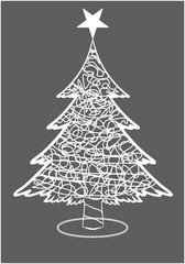 Christmas Tree AI of JPEG File