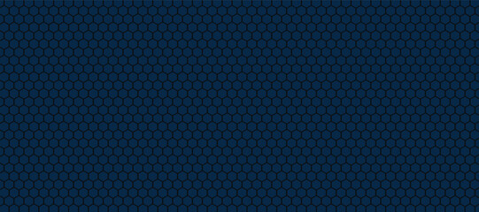 Blue futuristic hexagon abstract background