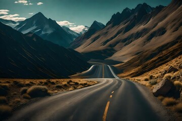 Road in Mountains