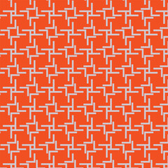 simple geometric seamless pattern with red background