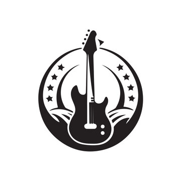 Guitar Vector Images, Icon, logo