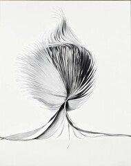 Fluidity beauty black and white
