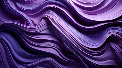 Obraz premium Vibrant lilac hues swirl and merge in an abstract fractal art, evoking a sense of colorful wonder and mesmerizing beauty