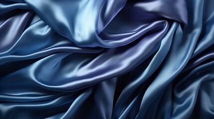 Fototapeta premium A luxurious fabric with a smooth sheen, perfect for creating elegant clothing pieces like silk and satin dresses
