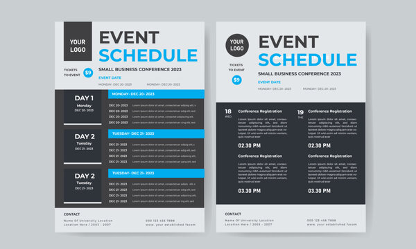 Event Schedule