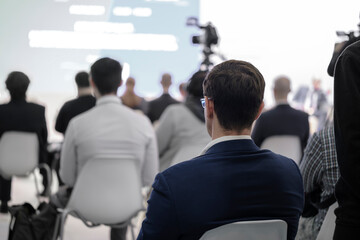Fototapeta premium Meeting Room Business Meeting Leadership Concept. business concept