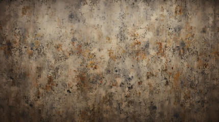 Dark Gray, Brown and Beige Grunge Wall Backdrop - obrazy, fototapety, plakaty